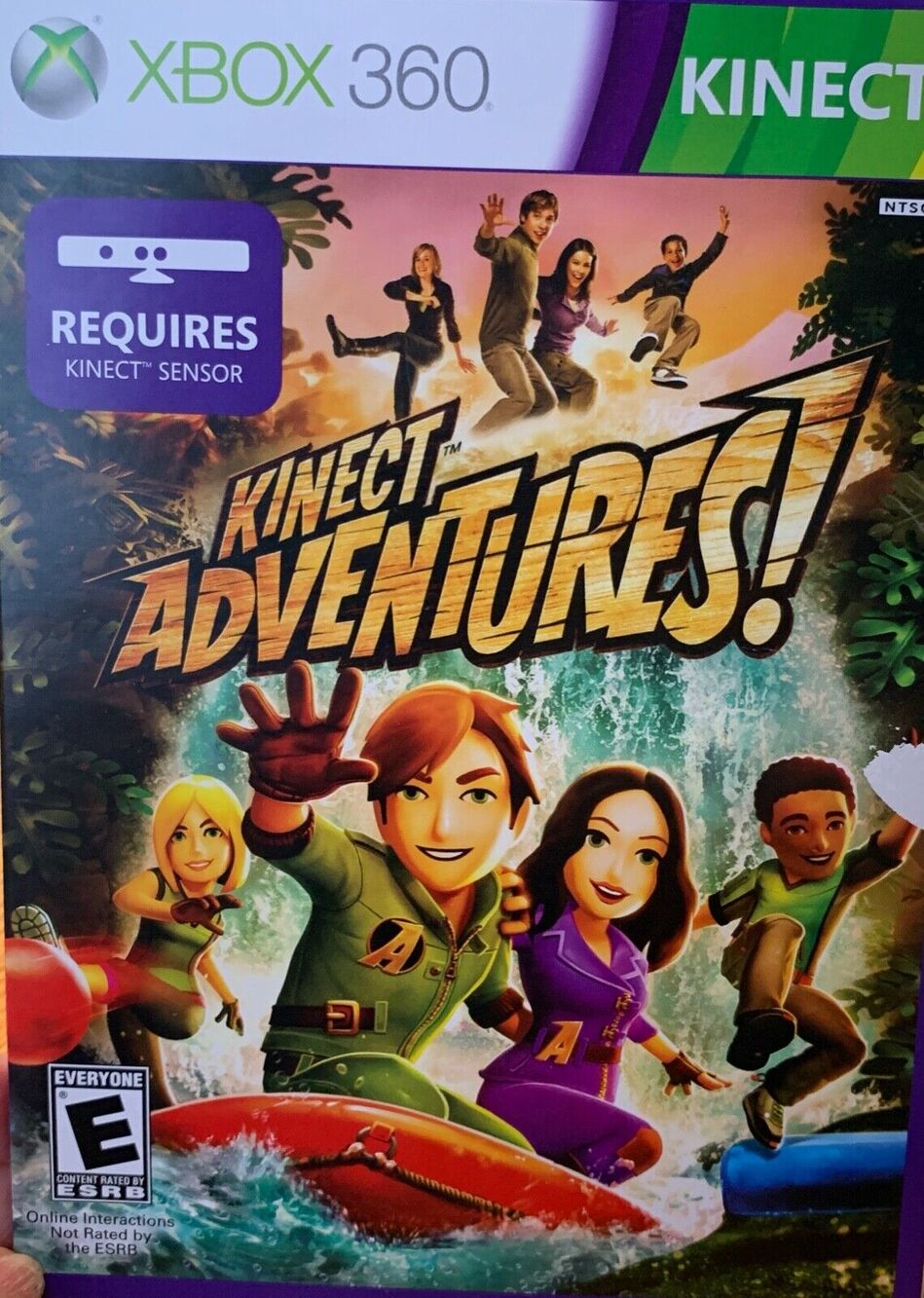 Kinect Adventures (Xbox 360, 2010) game